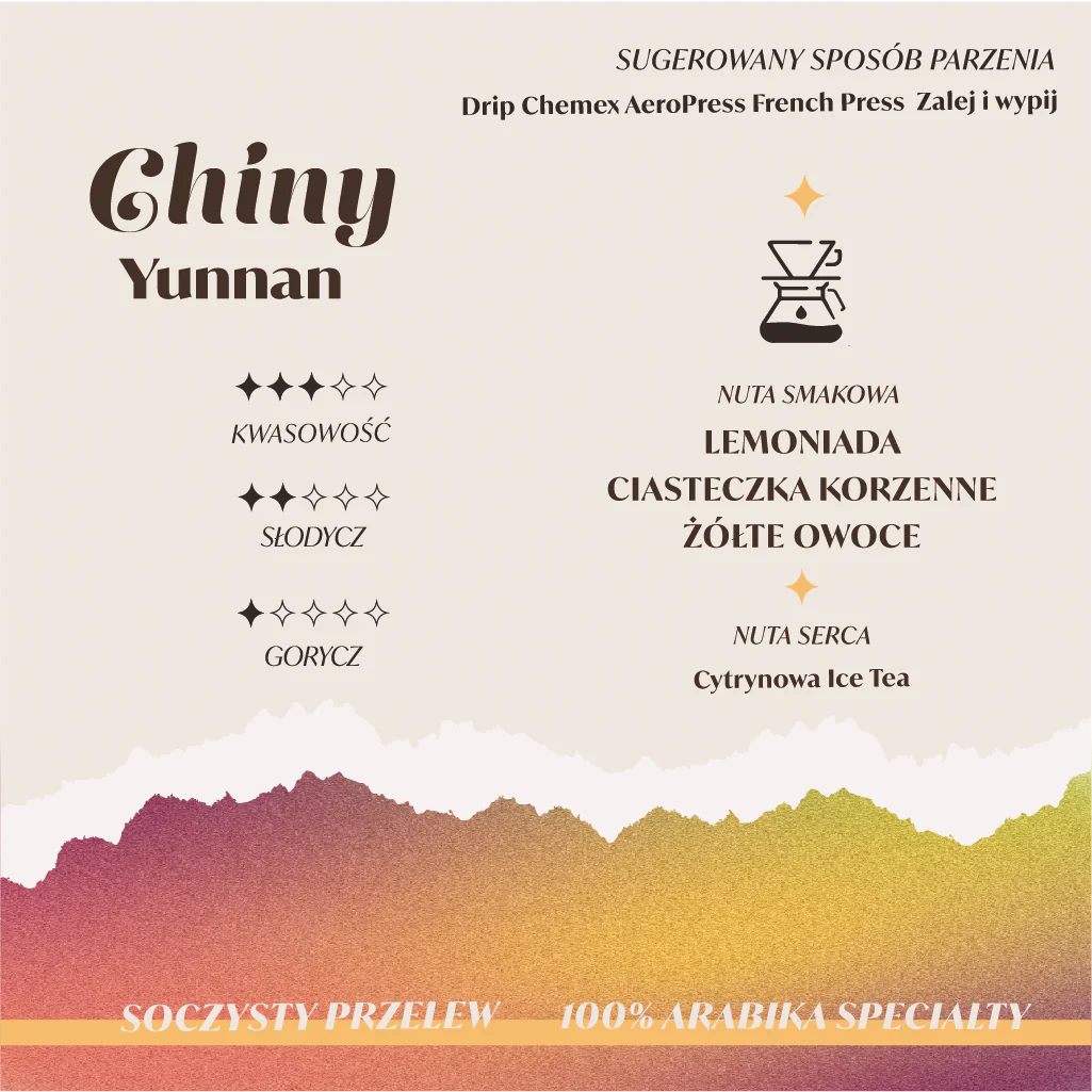 Chiny Yunnan 250g
